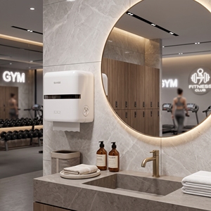 <span class=keywords><strong>Distributeur</strong></span> mural de <span class=keywords><strong>papier</strong></span> toilette géant SAIGE, nouveau design, coupe automatique, en ABS, pour bâtiments - Product Image 1