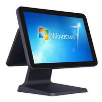 Terminal POS I3 I5 en Oferta, Pantalla Táctil de 15+9.7 Pulgadas, Software EPOS Todo en Uno, Sistema POS con Doble Pantalla y Facturación en Windows