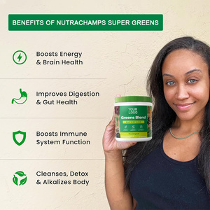 100% Pure Mixed Vegetable Powder Superfood <span class=keywords><strong>Green</strong></span> Mixed Powder Suplemento OEM para adultos - Product Image 5