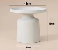 Tables Basses Françaises Modernes et Simples Style Crème, Vente en Gros Usine, Meubles de Salon Durables avec Plateau en Dalle de Roche, Tables d'Appoint pour la Maison