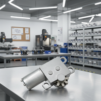 Moteur de réduction à engrenages électrique efficace HENGDI 32MM-370 5V DC 18 tr/min 4 N.m pour appareils électroménagers et tables à manger