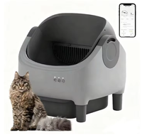 Nouvelle conception de litière automatique pour chat à ouverture supérieure, autonettoyante, pour plusieurs chats, litière intelligente pour chat