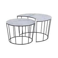Table basse moderne en verre avec plateau rond, couleur et logo personnalisables, pour salon, chambre, bureau à domicile