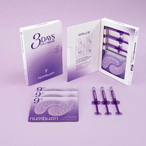 Kit de Cuidado Ocular No.9 3 Días, Tratamiento Ocular Coreano Completo para Ojeras, Hinchazón, Líneas Finas, Cuidado Antienvejecimiento - Product Image 1