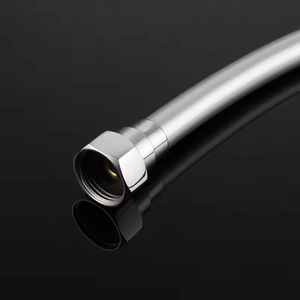 Tuyau de douche en PVC gris fusil de 1,5 m, de haute qualité, épaissi, anti-enroulement, résistant à la chaleur, lisse et flexible - Product Image 4