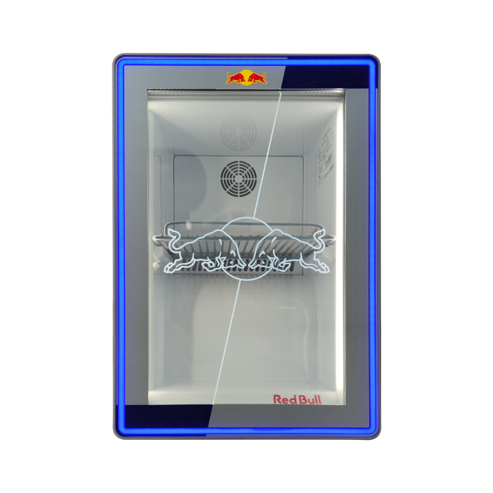 冷蔵庫・冷凍庫 Red Bull Mini Fridge Cooler For Drinks 2020 Mini Display Chiller for Redbull Energy Drink Mini