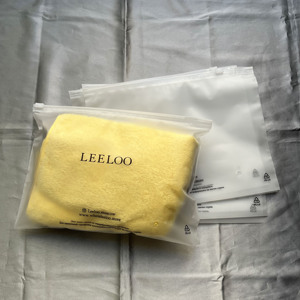 Custom Logo Matte Frosted Horizontal Zipper Bags For Garment Swimwear Cosmetic Small Business Packaging Bags - Product Image 5