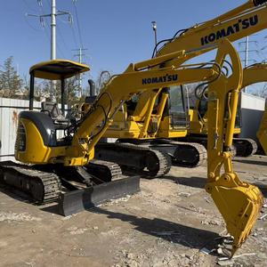 Mini-excavatrice sur chenilles Komatsu PC35MR-5 d'occasion, 3,5 tonnes, d'origine japonaise, compacte, hydraulique - Product Image 1