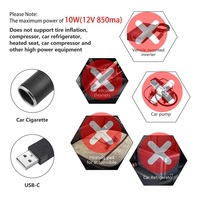 Câble amplificateur de tension 5V 12V pour éclairage LED de voiture, variateur tactile monochrome