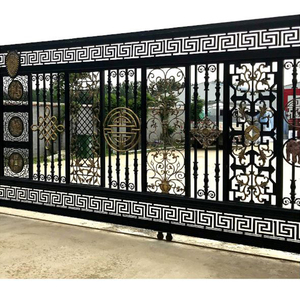 Ống Sắt Hiện Đại Thiết Kế Cổng Ranh Giới Nhà Cửa Ấn Độ Mới Nhất Bán Tại Nhà Theo Yêu Cầu - Product Image 3