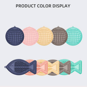 Peixe Forma Slow Alimentador Dog Bowl Atacado Silicone <span class=keywords><strong>Pet</strong></span> Bowl Lambendo Antiderrapante <span class=keywords><strong>Pet</strong></span> Lamber Mat - Product Image 4