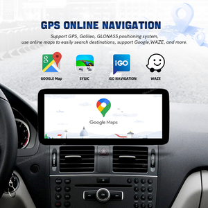 12.3inch 10.25 <span class=keywords><strong>Android</strong></span> 13 màn hình cảm ứng Carplay tự động cho Mercedes Benz C Class w204 ntg4.0 2008 2010 DVD chơi Navi <span class=keywords><strong>GPS</strong></span> video - Product Image 5