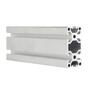 Profilé aluminium bon marché 6063 T5 Matériau du cadre en aluminium profilé aluminium extrudé à fente en t