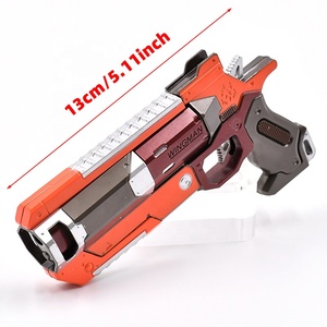 Haute qualité Apexs Legends Wingman Gun porte-clés en alliage de métal modèle de <span class=keywords><strong>jeu</strong></span> vidéo inspiré jouet Orange et bleu - Product Image 4