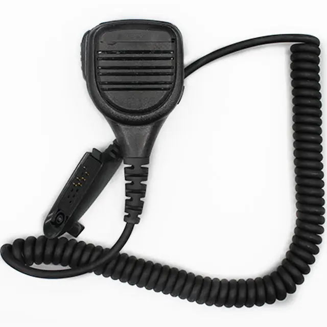 Muslimmic microfono altoparlante vivavoce Radio per Motorola gp328 gp338 ptx760 pro5150 ecc walkie talkie con jack da 3.5mm