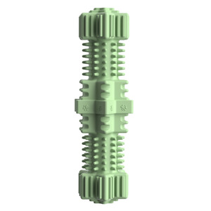 Jouet pour chien en caoutchouc TPR hexagonal pour nettoyer les dents, jouet interactif pour chien, brosse à dents pour chien pour soulager l'ennui - Product Image 6
