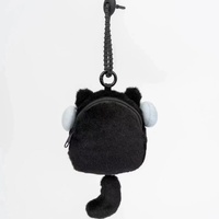 Nouveau produit porte-monnaie en peluche personnalisé chat noir pochettes à monnaie uniques en peluche