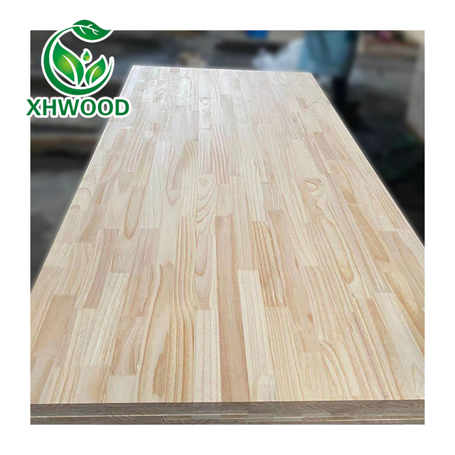 E0 Rubber Wood Finger Jointed Board 20mm Thick