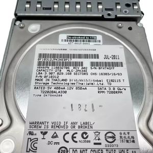 WGZX 005049457 Hard Drive Server HDD Portabel Terbaik Exx 2TB 7.2K 3.5 inci 3G 32MB Cache SATA - Product Image 1