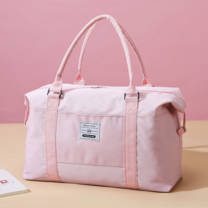 Sac de voyage unisexe grande capacité multifonctionnel en polyester imperméable pour rangement de bagages, maternité, mode, fermeture éclair, souple - Product Image 4