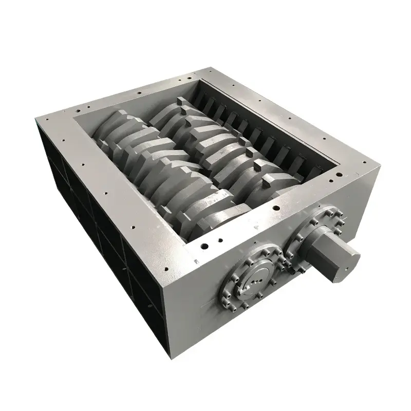 工業処理に使用されるマイクロダブルシャフトTrituradorDe2Eixosタイヤスクラップメタルシュレッダー