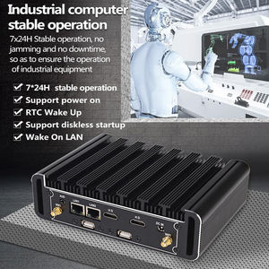 英驰游戏迷你电脑I3 4005U I5 4200U I7 4500U双高清双局域网无风扇微型工业电脑 - Product Image 4