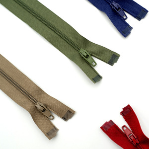 Fermetures éclair en nylon taille 3 et 5, auto-bloquantes, à extrémité ouverte, pour vêtements, sacs et textiles de maison - Product Image 3