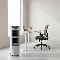 Kipas Pendingin Udara Evaporatif Bertenaga AC Portabel dengan Tangki Air 20L, Timer 24 Jam, Harga Pabrik