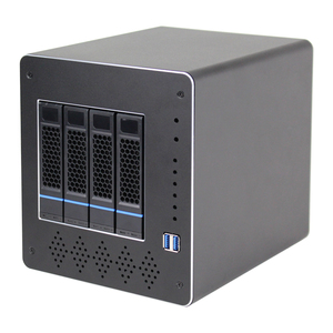 Tháp Lưu Trữ Đám Mây Kèm Theo Mạng Nhôm <span class=keywords><strong>Itx</strong></span> <span class=keywords><strong>Mini</strong></span> Trao Đổi Nóng 4 Vịnh Tùy Chỉnh OEM ODM Hộp Máy Chủ <span class=keywords><strong>Nas</strong></span> Kèm Quạt Nguồn Điện - Product Image 2