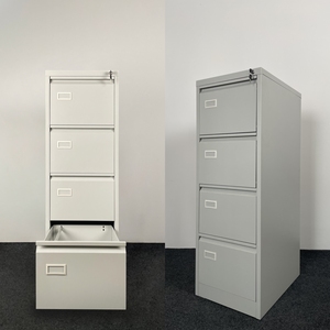 Modern <strong>2</strong> 3 4 <strong>Drawer</strong> Metal Storage <strong>File</strong> <strong>Cabinet</strong> for Home Office School Vertical Steel Office Equipment for Hotels Apartments - Product Image 4