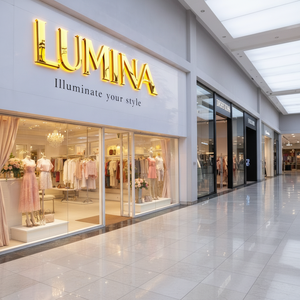 Letras con Retroiluminación LED con Certificación RoHS y CE, Ahorro de Energía, Señalización Comercial para Interiores y Exteriores - Product Image 1