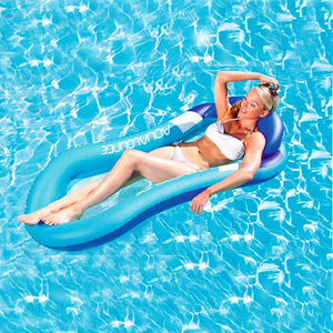 Hamac de haute qualité piscine gonflable flotteur lit extérieur eau flottant salon - Product Image 1