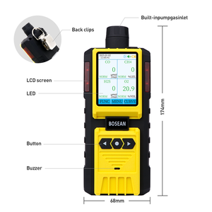 Çoklu gaz karbon dioksit gaz jeneratörü amonyak ölçüm cihazı hava örnekleme pompası hava oksijen ölçümü - Product Image 5