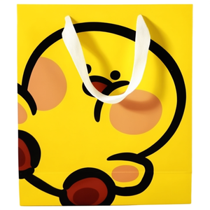 Sac cadeau mignon avec motif Pikachu - Sac en papier écologique pour cadeaux, 32x26x10cm, style tendance, marque ZAA, fabriqué en Chine - Product Image 1