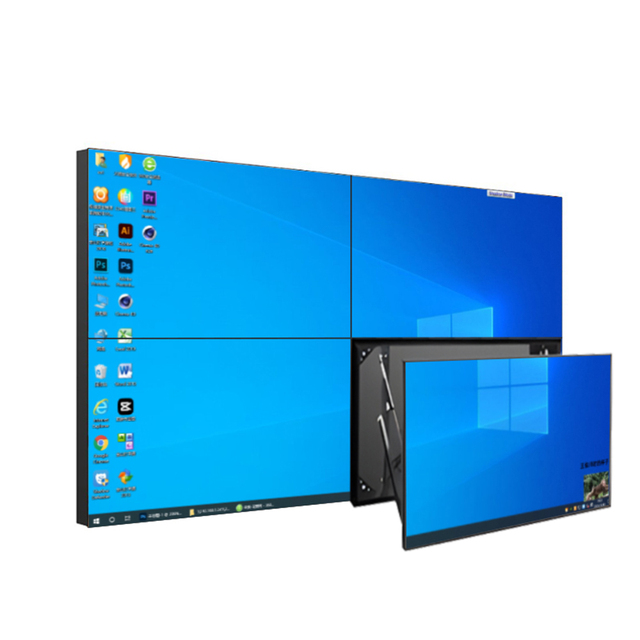 46 49 55 65 Inch 3x3 Ultra Thin LCD Video Wall Screen FHD Resolution High Brightness Animation Support for Shopping Mall Use