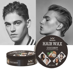 Vente en gros d'Argan Organique Naturel Brillant Olive Mat Pâte à <span class=keywords><strong>modeler</strong></span> Femme Vague Contrôle des Bord Hommes Salon Forte Gel Coiffant Cire pour les Cheveux - Product Image 1