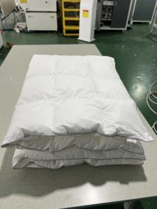 Machine de remplissage entièrement automatique multi-tubes haute précision 0,5g sans fuite pour housses de couette et d'oreiller de type canal (plumes et <span class=keywords><strong>duvet</strong></span>) - Product Image 6