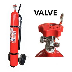 Extincteur à CO2 sur roues de 10 kg, certifié CE, mobile, pour salle électrique industrielle - Product Image 3