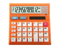 Calculatrice CT-512 double table d'alimentation 112 étapes vérifier et corriger la comptabilité papeterie d'affaires 12 chiffres électronique LCD calculer