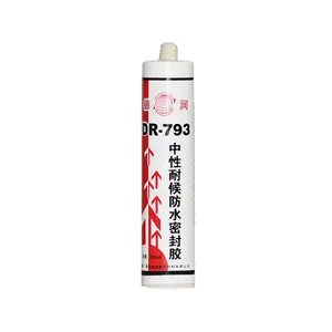 Acrylic Candy Tube Acrylic Sealant Tube 280ml Instant Paintable Acrylic Leak Sealant For Pvc Decoration