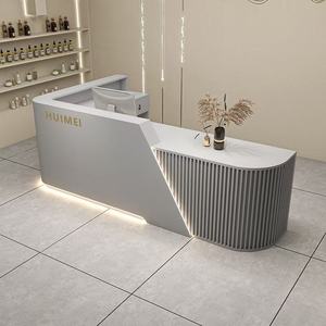 Mostrador de Caja Syf S para Pequeños Tiendas de Ropa, Salones de Uñas, Bares y Mostradores de Recepción Sencillos para Salones de Belleza - Product Image 4