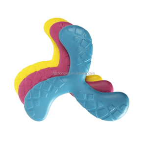 Jouet de dentition pour chiot en EVA, fléchettes flottantes interactives pour grands chiens, fléchettes triangulaires flottantes - Product Image 4
