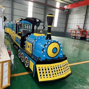 Train électrique pas <span class=keywords><strong>cher</strong></span> fabriqué en Chine pour les parcs d'attractions, les centres commerciaux et les centres d'affaires - Product Image 2