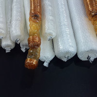 Kulit Sosis Plastik Berkualitas Baik, Lembut, Anti Lembab, Cetak Kustom, Premium untuk Kemasan Sosis