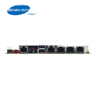 Placa Base Mini ITX Original Integrada con Procesador de Doble Núcleo D525 de 1.8GHz, Placa Base para Firewall Pfsense