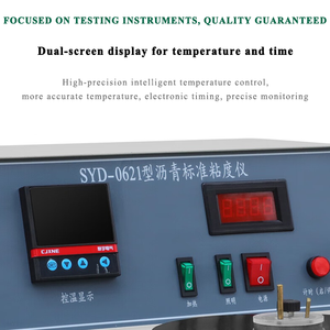 Viscosimetro Standard per Asfalto / Viscosimetro per Miscele di Asfalto / Viscosità dell'Asfalto per Attrezzature Garanzia di 1 Anno Precisione 0.1 - Product Image 4