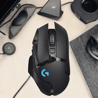 Ratón Inalámbrico G502X Lightspeed con Pesas Ajustables, 25600 DPI, 1000Hz, RGB, 9 Botones Programables, USB/Tipo-C para Juegos de PC