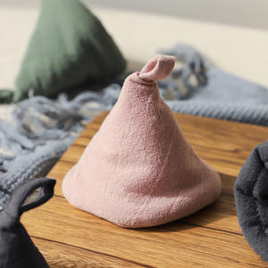 Guante de cocina de algodón con mango grueso, aislante del calor, antiescaldaduras, tapa para olla, para uso en cocina, color blanco roto - Product Image 1