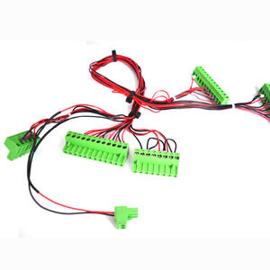 Qualité Câblage CTB9208 Connecteur 5.08-12P 8 P 6P 2P Câble De Câblage 5.08 Pas 90 bornier vert Câble - Product Image 4