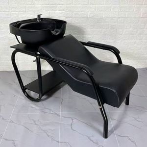 Matériel de lavage capillaire pour salon : Lit de lavage confortable avec bac intégré - Product Image 1